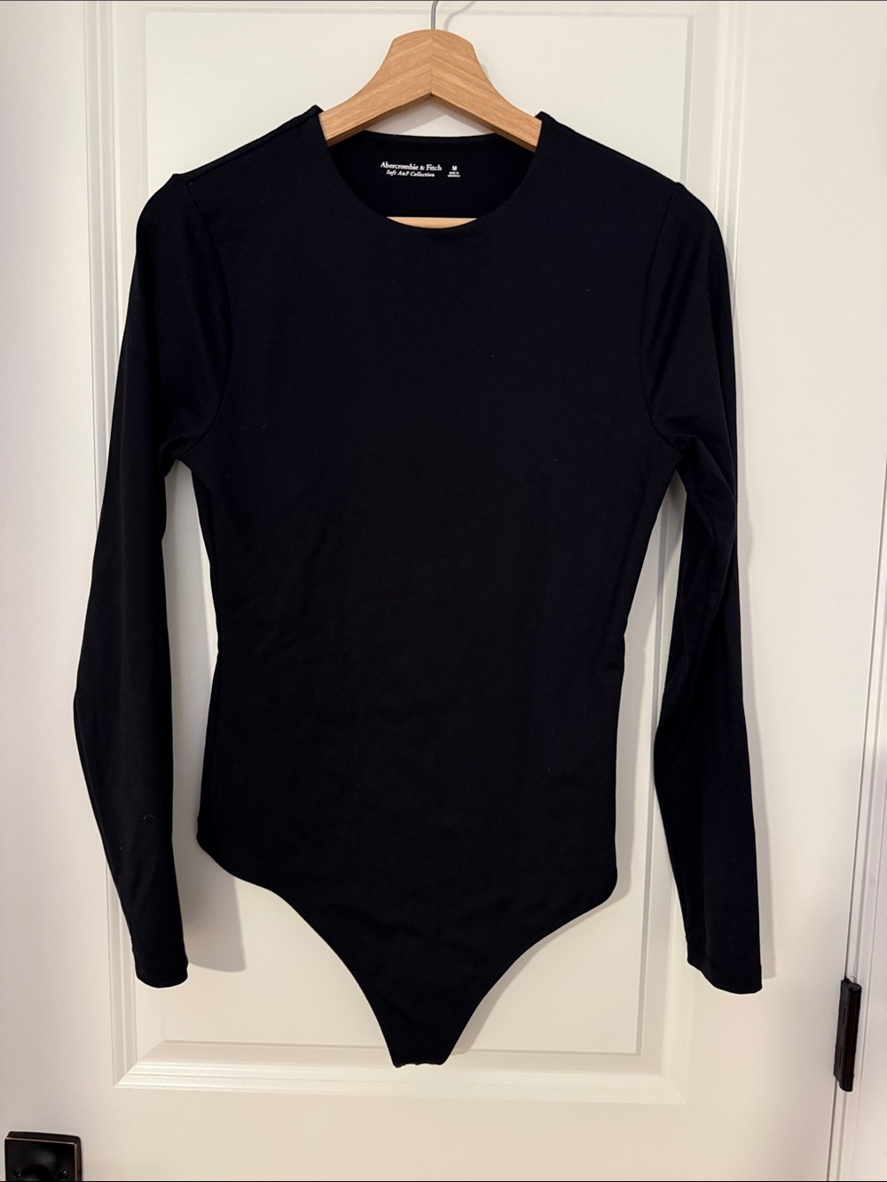 Abercrombie & Fitch Black Long-Sleeve One-Piece - Picture 1 of 1